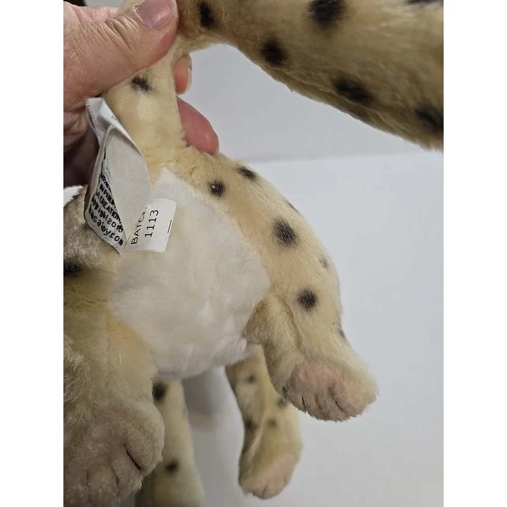Hansa Baby Cheetah Cub Plush Stuffie Stuffed Animal Collectible Toy Wild Cat